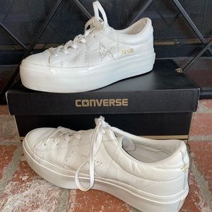 platform cream converse